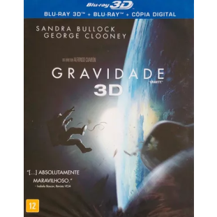 Blu-ray - Gravidade - Edição de Colecionador - DUPLO (George Clooney - Sandra Bullock)