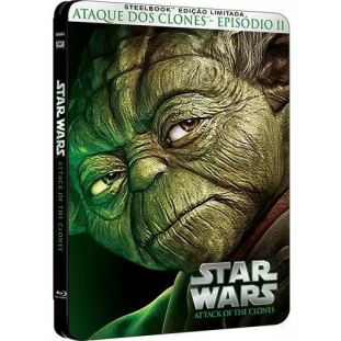 Blu-ray - Star Wars - Ataque dos Clones - Episódio 2 - Edição Limitada (Steelbook)