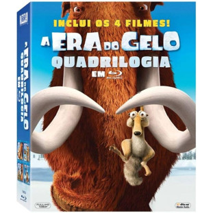 Blu-ray - A Era do Gelo - Quadrilogia (4 Filmes)