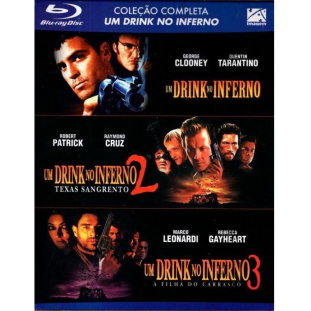 Blu-ray - Um Drink no Inferno - Coleção Completa (3 Filmes)