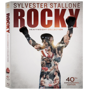 Blu-ray - Rocky - Heavyweight Collection - Edição de 40º Aniversário - 6 Filmes (Sylvester Stallone) 