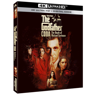 Blu-ray 4K - O Poderoso Chefão CODA - A Morte De Michael Corleone (Al Pacino - Andy Garcia - Diane Keaton - Francis Ford Coppola - Mario Puzo)