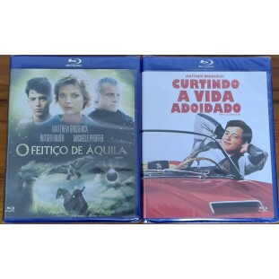 Blu-ray - Coleção Matthew Broderick (O Feitiço de Áquila + Curtindo a Vida Adoidado)