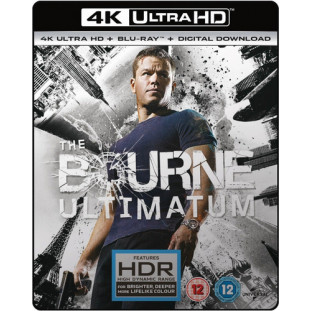 Blu-ray 4K - Ultimato Bourne - Edição Com Luva