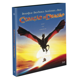 Blu-ray - Coração de Dragão - Edição de Colecionador com Cards - (Exclusivo) - Dennis Quaid