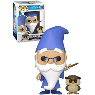 Funko - A Espada Era a Lei - Merlin e Archimedes 1100