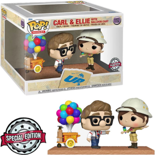 Funko - UP - Altas Aventuras - Carl & Ellie 1152 - Special Edition