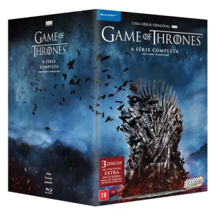 Blu-ray - Game Of Thrones - A Série Completa (33 Discos)