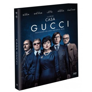 Blu-ray - Casa Gucci - Edição com luva + 4 Cards Especiais (Exclusivo)