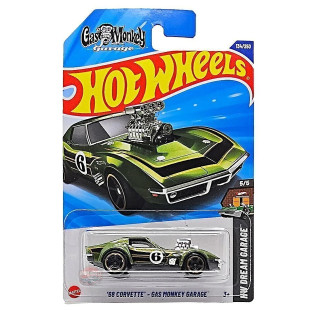 Hot Whells - HW Dream Garage 134/250 - Corvette 68- Gas Monkey Garage