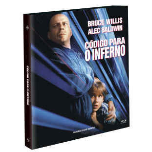 Blu-ray - Código Para o Inferno - Edição de Colecionador (Exclusivo) - Bruce Willis - Alec Baldwin