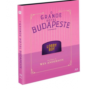 Blu-ray - O Grande Hotel Budapeste - Edição de Colecionador (Com luva)