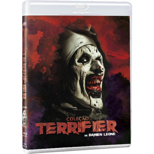 Blu-ray - Coleção Terrifier - Edição de Colecionador com os Dois Filmes (DUPLO com 4 Cards)
