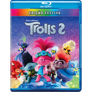Blu-ray - Trolls 2 -  Edição Festiva