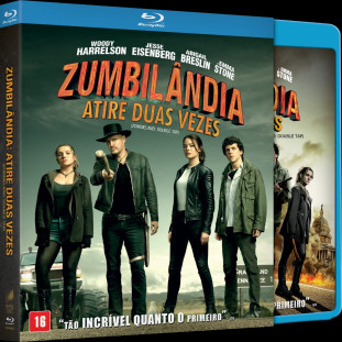 Blu-ray - Zumbilândia 2 - Edição de Colecionador (Exclusivo) - Jesse Eisenberg - Woody Harrelson - Emma Stone - Abigail Breslin