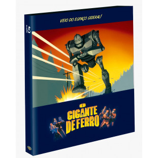 Blu-ray + DVD - O Gigante de Ferro - Edição de Colecionador - 5 Super Cards (Exclusivo)