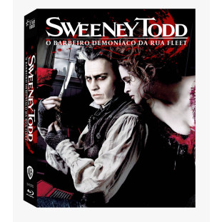 Blu-ray + CD - Sweeney Todd - O Barbeiro Demoníaco da Rua Fleet - Edição de Colecionador (Exclusivo) - Johnny Depp - Helena Bonham Carter