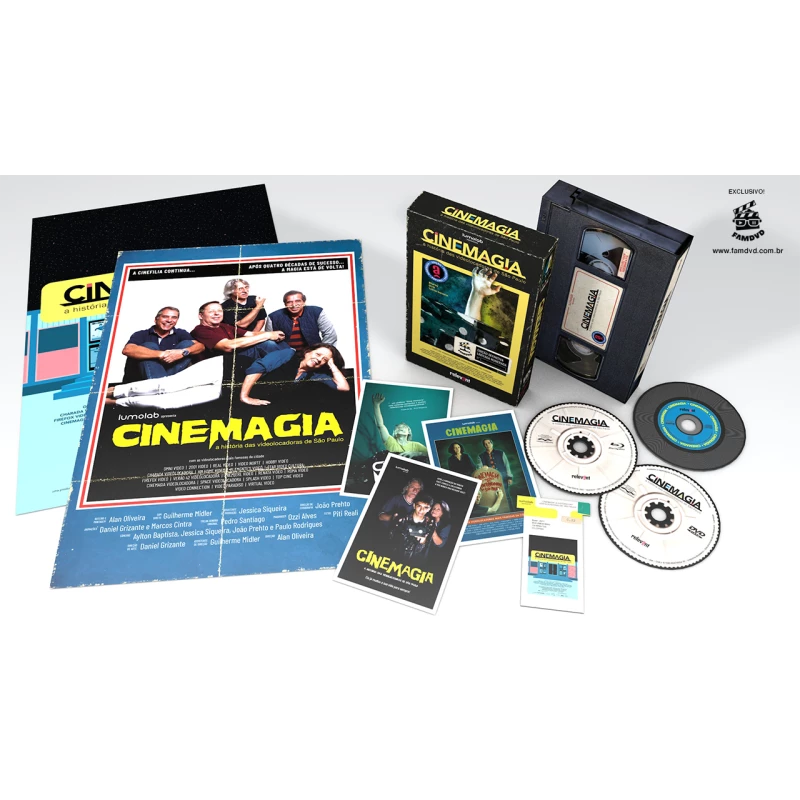 CineMagia - GIFT SET - Blu-ray + DVD + CD - Edição Limitada