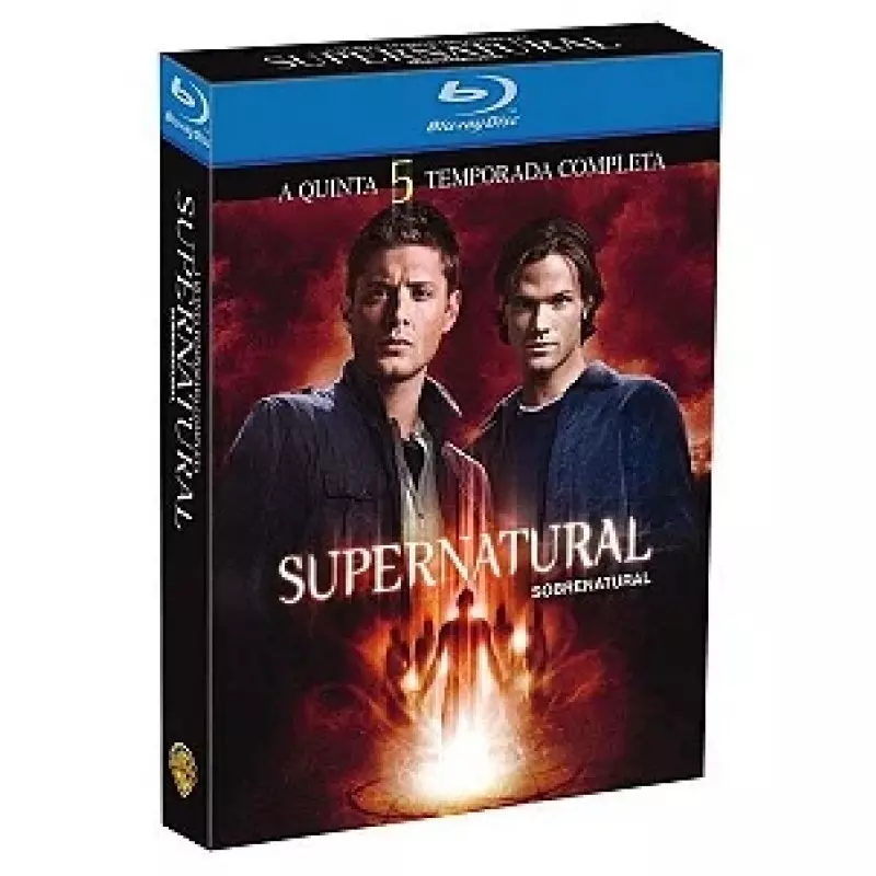 Blu-ray - Supernatural - 5ª Temporada Completa (Jared Padalecki