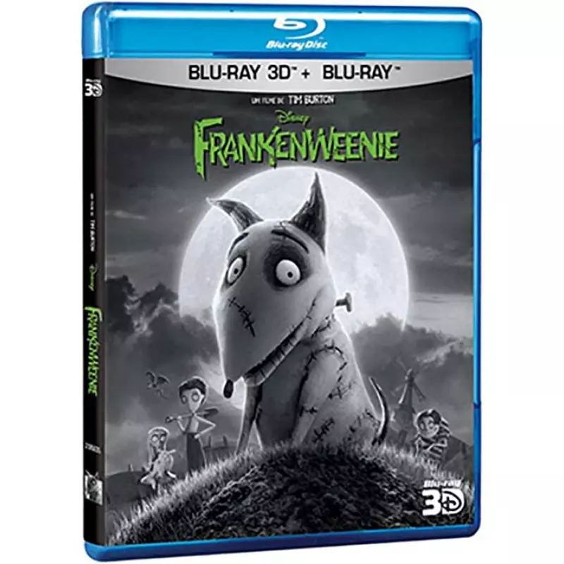 Blu-ray - Frankenweenie (3D +2D) - Tim Burton