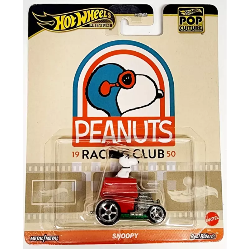 Hot Wheels Premium - Pop Culture HXD63 - JBL84 - Peanuts - Snoopy