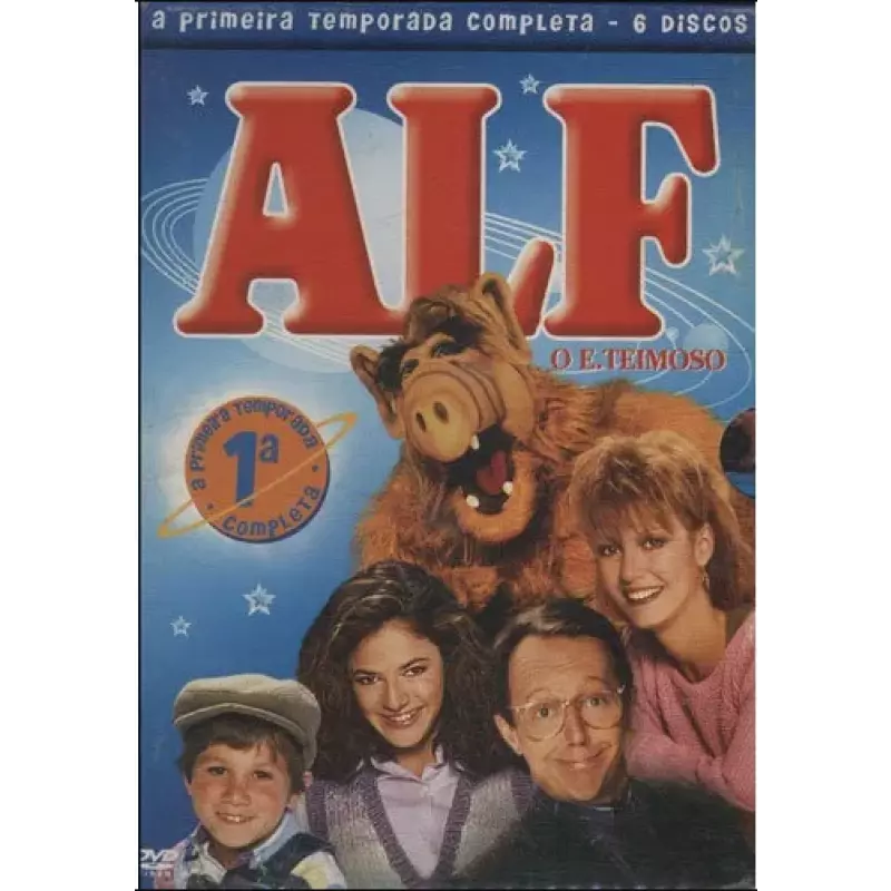 DVD - Alf - O E. Teimoso - 1ª Temporada Completa