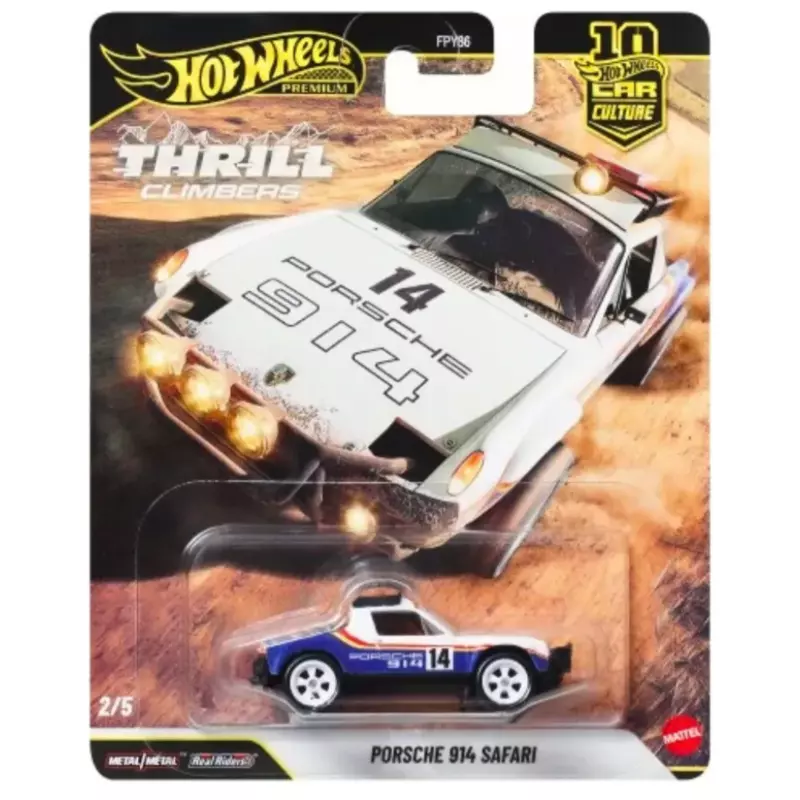 Hot Wheels Premium - Car Culture - Thrill Climbers - Porsche 914