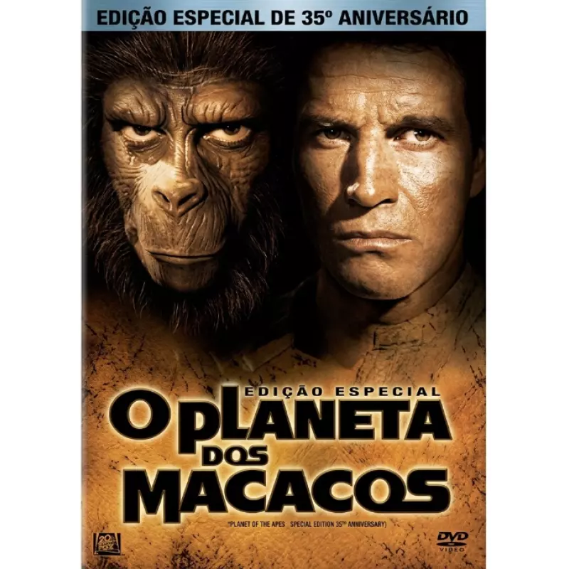 DVD - O Planeta dos Macacos - Edição Especial de 35º Aniversário
