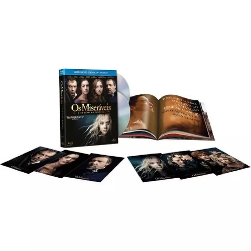 Blu-ray - Os Miseráveis - Edição de Colecionador (Com Trilha