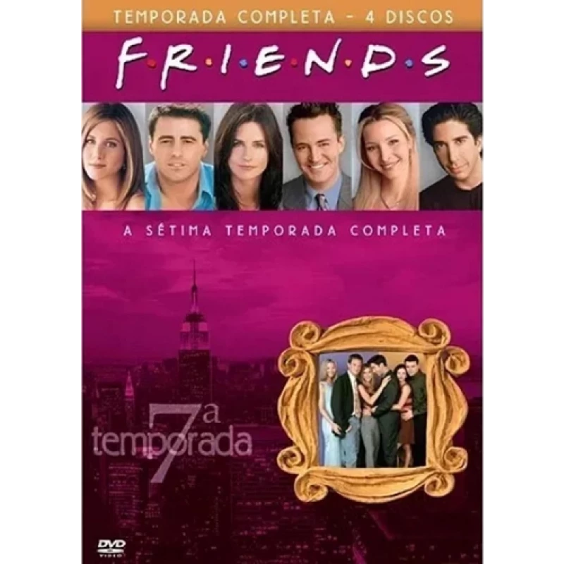Friends - 7ª Temporada Completa - Edição com luva