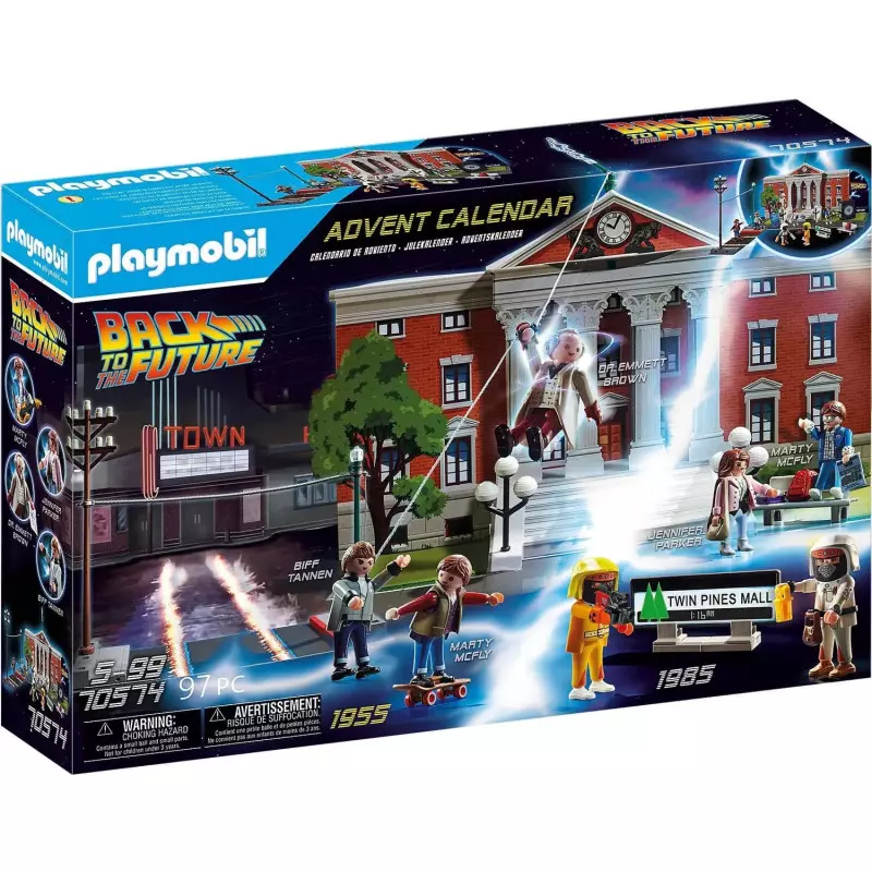Playmobil - De Volta Para o Futuro 70574 - Calendário do Advento