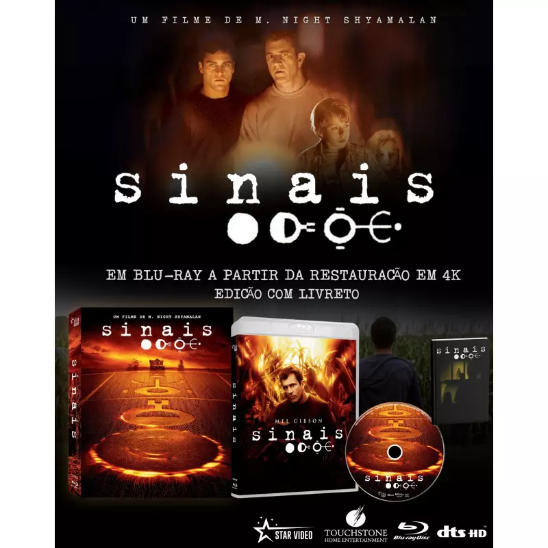 Blu-ray - Sinais - Edição de Colecionador (Exclusivo) - Mel Gibson