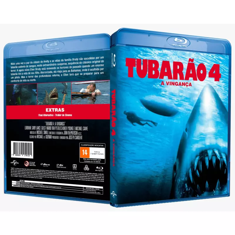 Blu-ray - Tubarão 4 - A Vingança - Edição de Colecionador