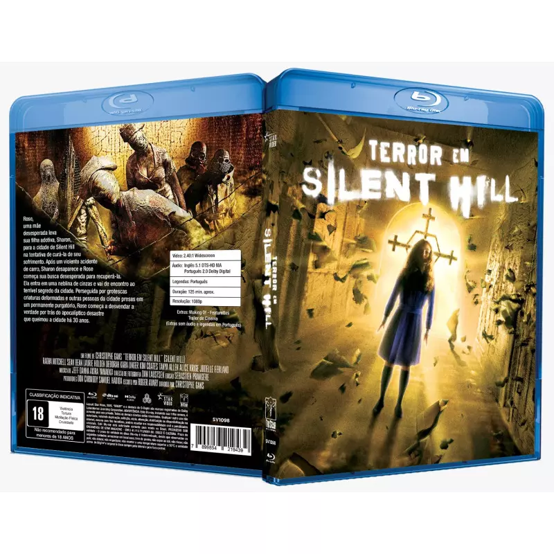 Blu-ray - Terror em Silent Hill - Edição de Colecionador (Exclusivo)