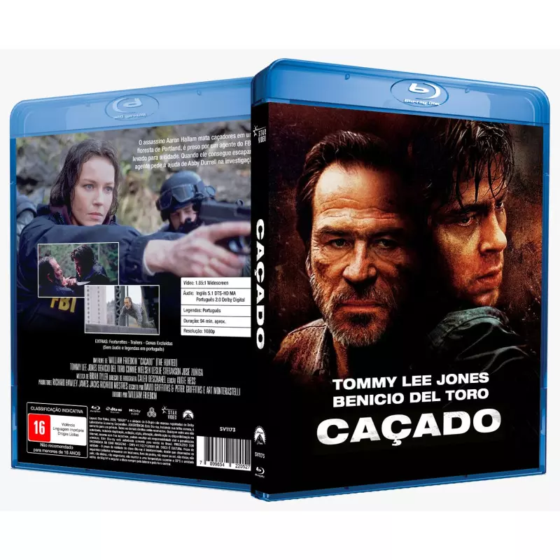 Blu-ray - Caçado - Edição de Colecionador - Exclusivo (Benicio Del