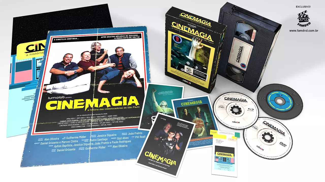 CineMagia - GIFT SET - Blu-ray + DVD + CD - Edição Limitada