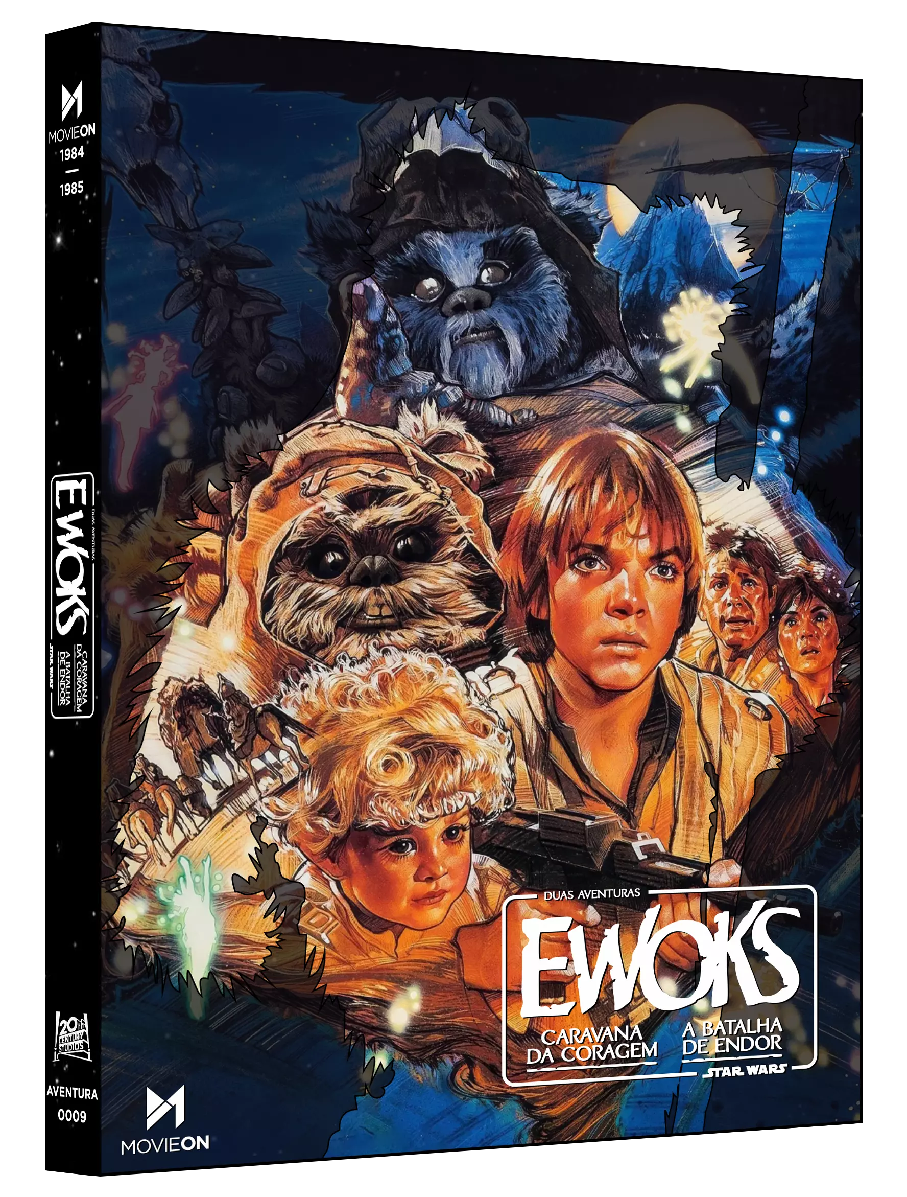 DVD - Star Wars - Ewoks - Coleção Completa (2 Filmes) - Caravana