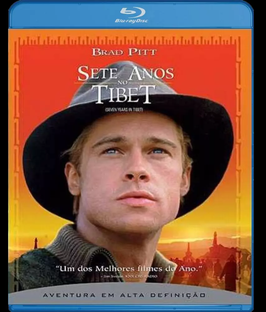 Blu-ray - Sete Anos no Tibet (Brad Pitt)