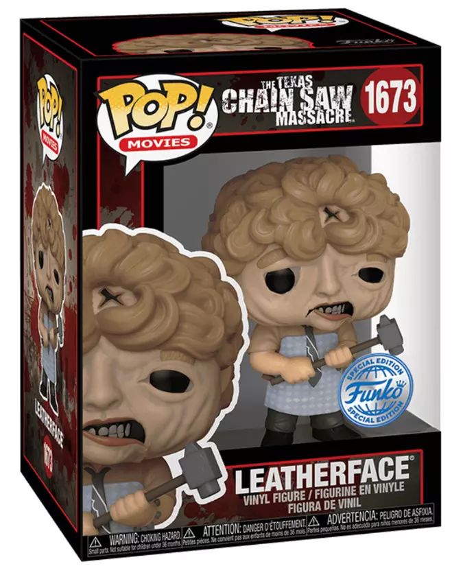 Funko Pop! Movies - O Massacre da Serra Elétrica 1673 - Leatherface