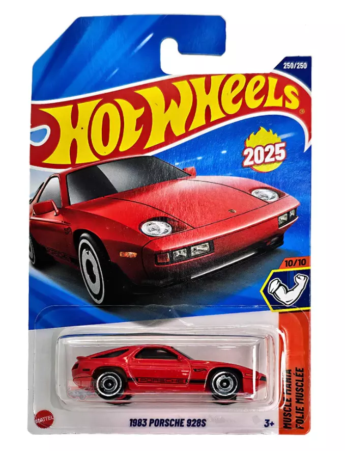 Hot Wheels Porsche 250/250 - Muscle Mania 10/10 - 1983 Porsche 928S