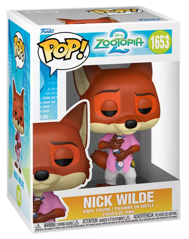 Funko Pop! Disney - Zootopia 2 - Nick Wilde 1653
