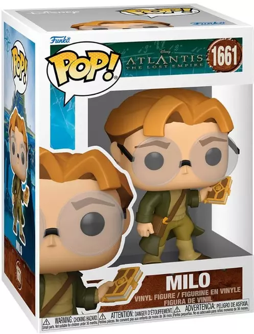 Funko Pop! Disney - Atlantis e o Reino Perdido 1661 - Milo