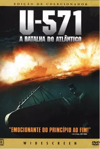 DVD - U-571 - A Batalha do Atlântico - Edição de Colecionador