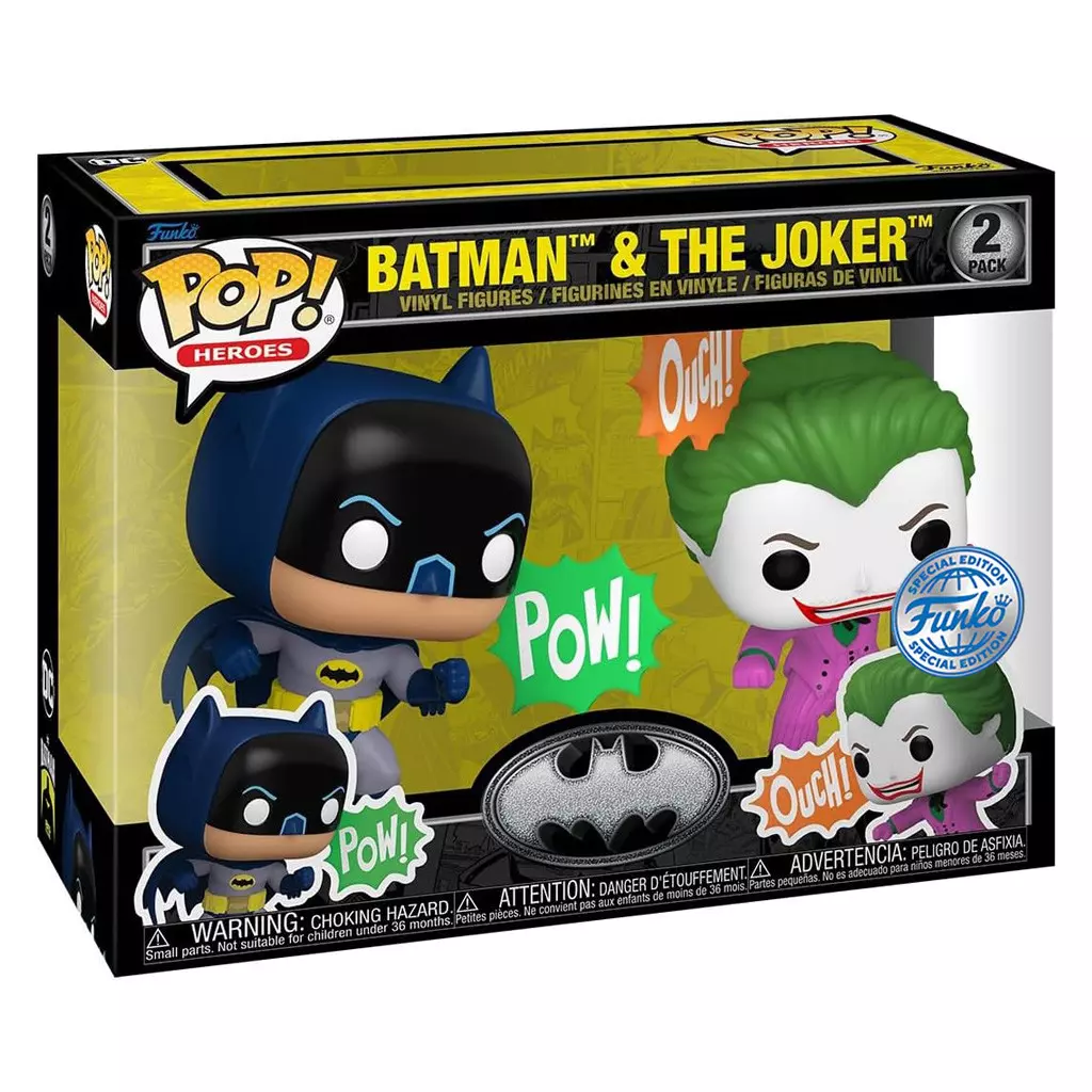 Funko Pop! Heroes - Batman & The Joker