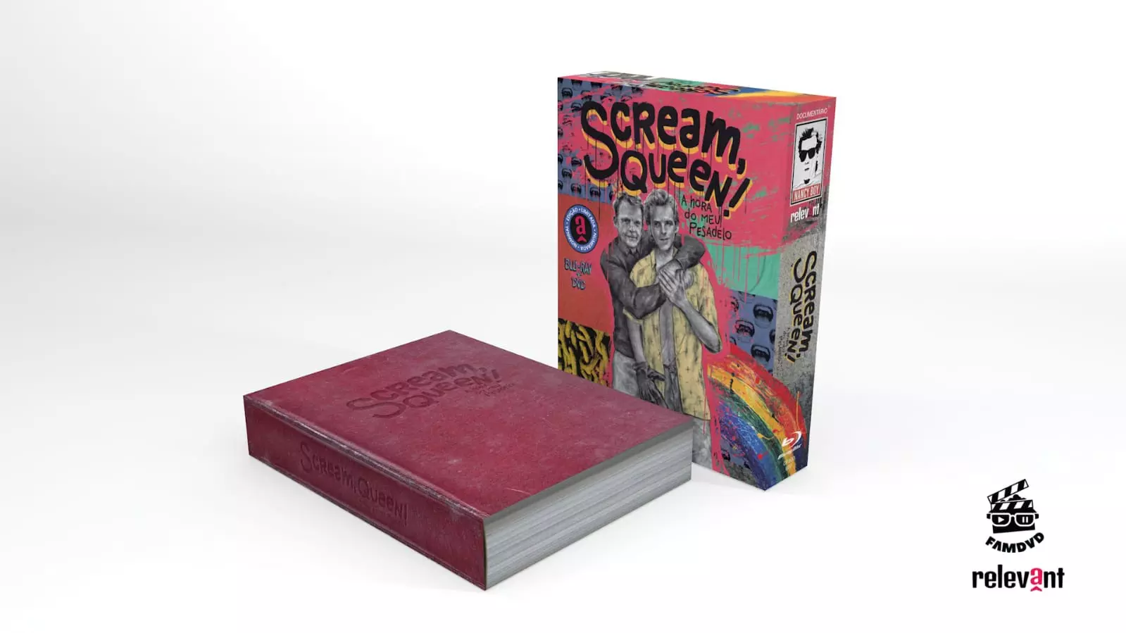 Blu-ray + DVD - Scream, Queen! A Hora do Meu Pesadelo - GIFTSET