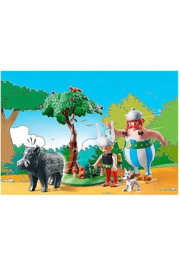 Playmobil - Asterix - Caça ao Javali