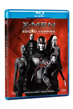 Blu-ray - X-Men - Dias de Um Futuro Esquecido - Edição Vampira (DUPLO com as duas versões) - Bryan Singer - James McAvoy - Hugh Jackman - Michael Fassbender - Patrick Stewart - Jennifer Lawrence - Ian McKellen - Nicholas Hoult
