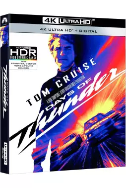 Blu-ray 4K - Dias de Trovão (Tom Cruise - Nicole Kidman - Robert Duvall - Tony Scott)