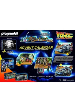 Playmobil - De Volta Para o Futuro - Calendário do Advento Parte 3