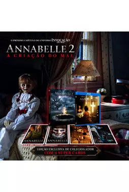 Blu-ray - Annabelle 2 - A Criação do Mal - Edição de Colecionador Limitada (Exclusivo)